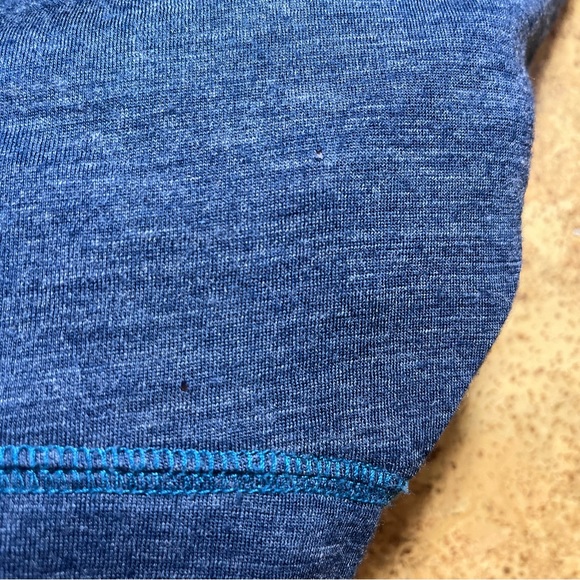 Prana Amanda Wool Blend Dolman Sleeve Top In Blue Sz S - Picture 14 of 15